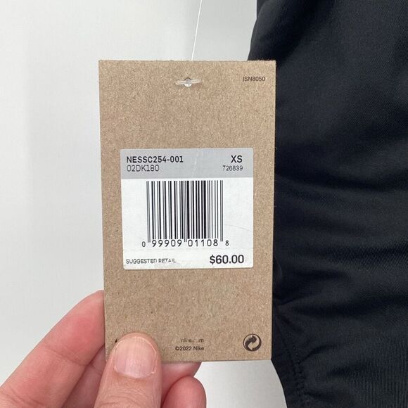 NWT Ladies Nike‎ sneakerkini- Bathing Suit Black XS - Picture 3 of 6